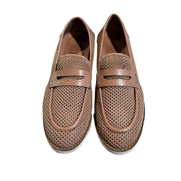 Franco Sarto Light Brown Loafers - Picture 2 of 7